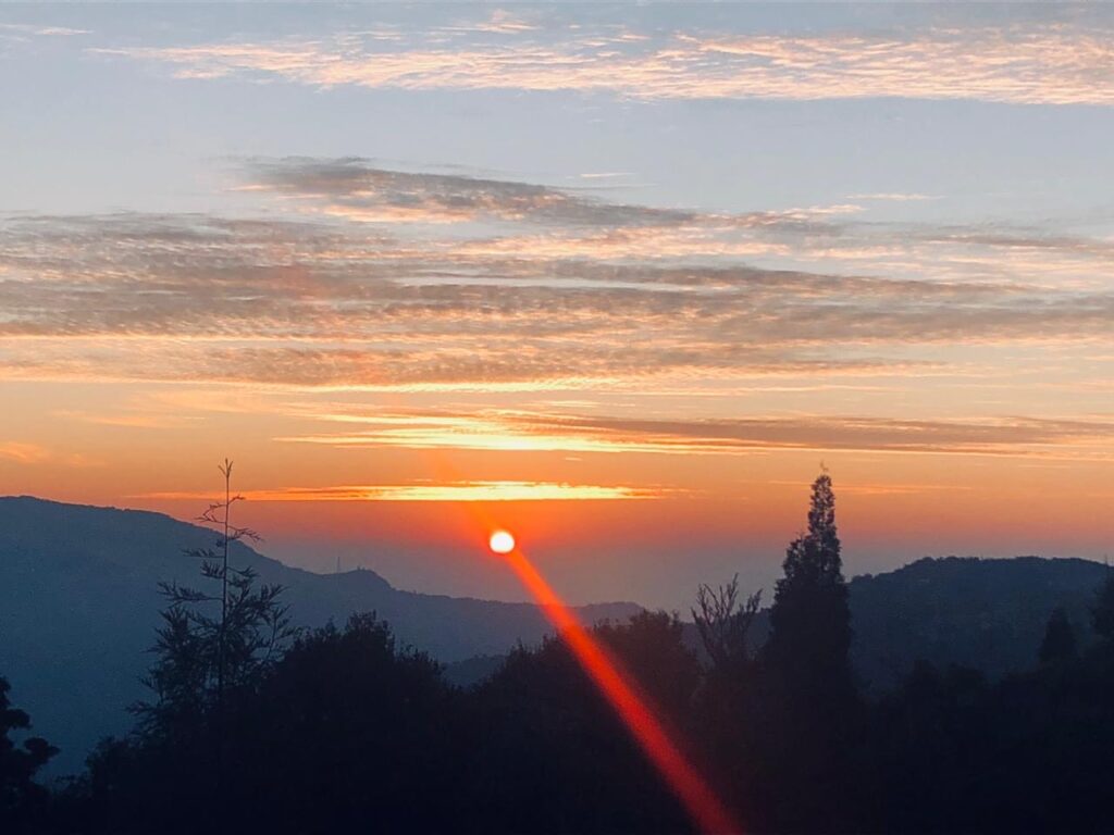 Camping site Darjeeling