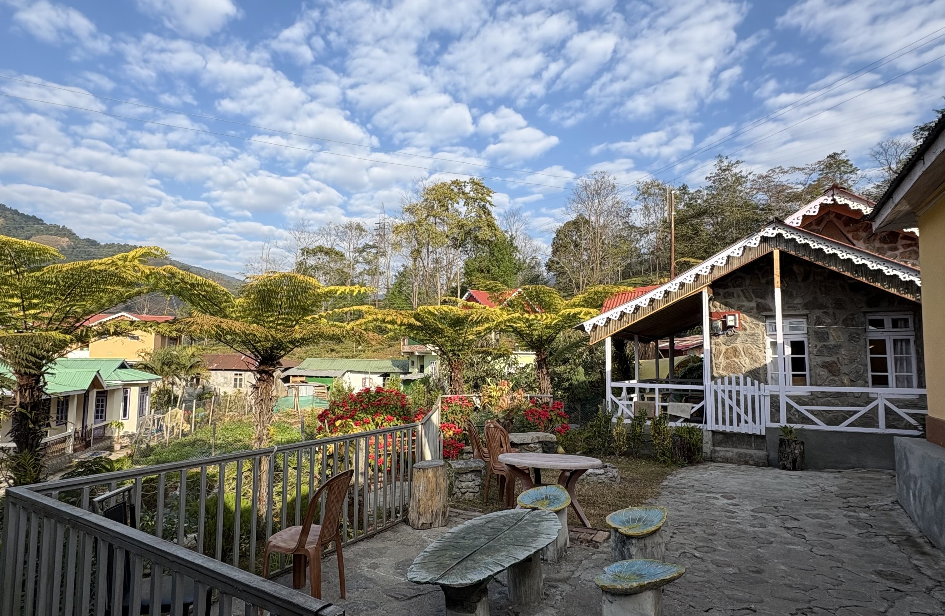 Tabakoshi homestay tea village.